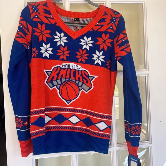 NBA Sweaters - NWT NBA New York Knicks V-Neck Sweater